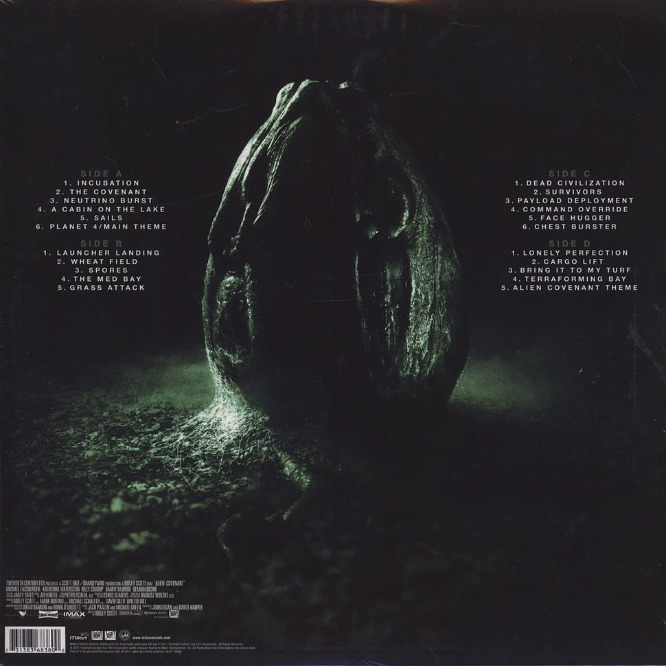 Jed Kurzel - OST Alien: Covenant