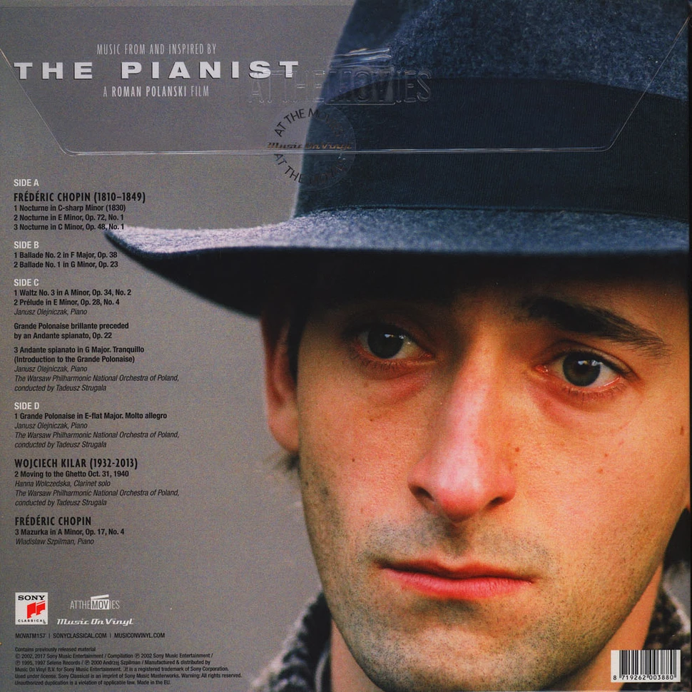Janusz Olejniczak - OST The Pianist Black Vinyl Edition