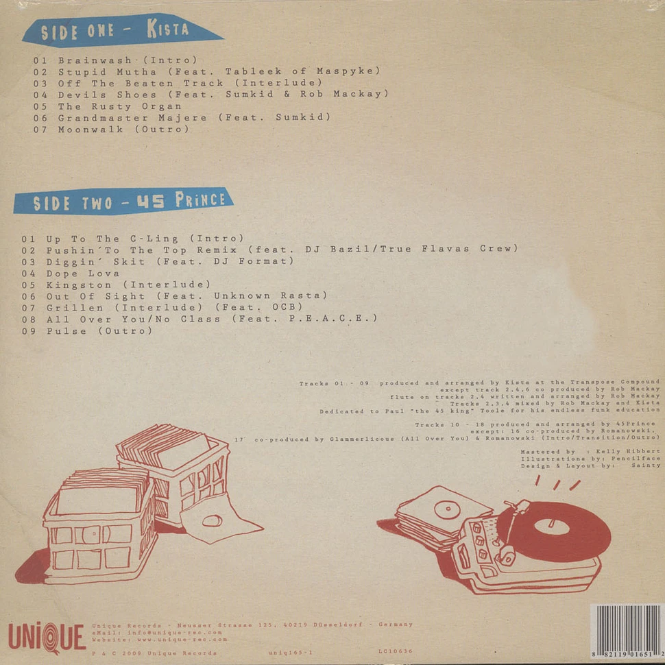 Kista Vs. 45 Prince - Crate Combination Volume 1