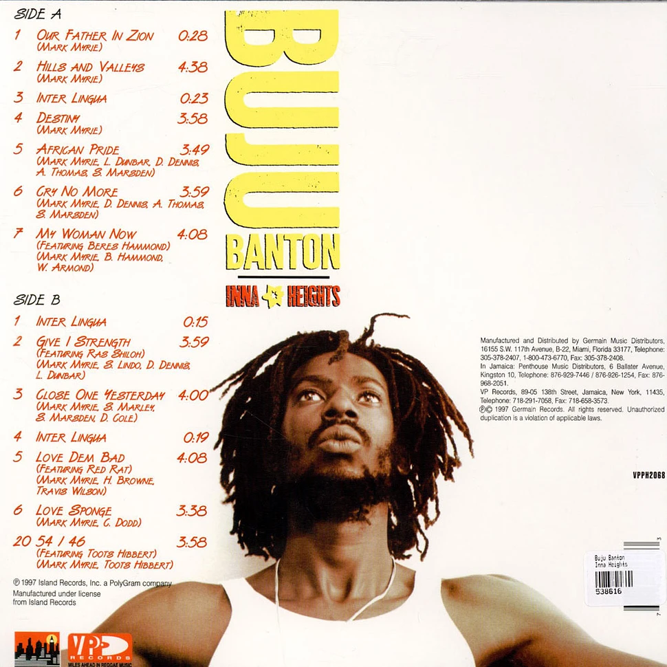 Buju Banton - Inna Heights