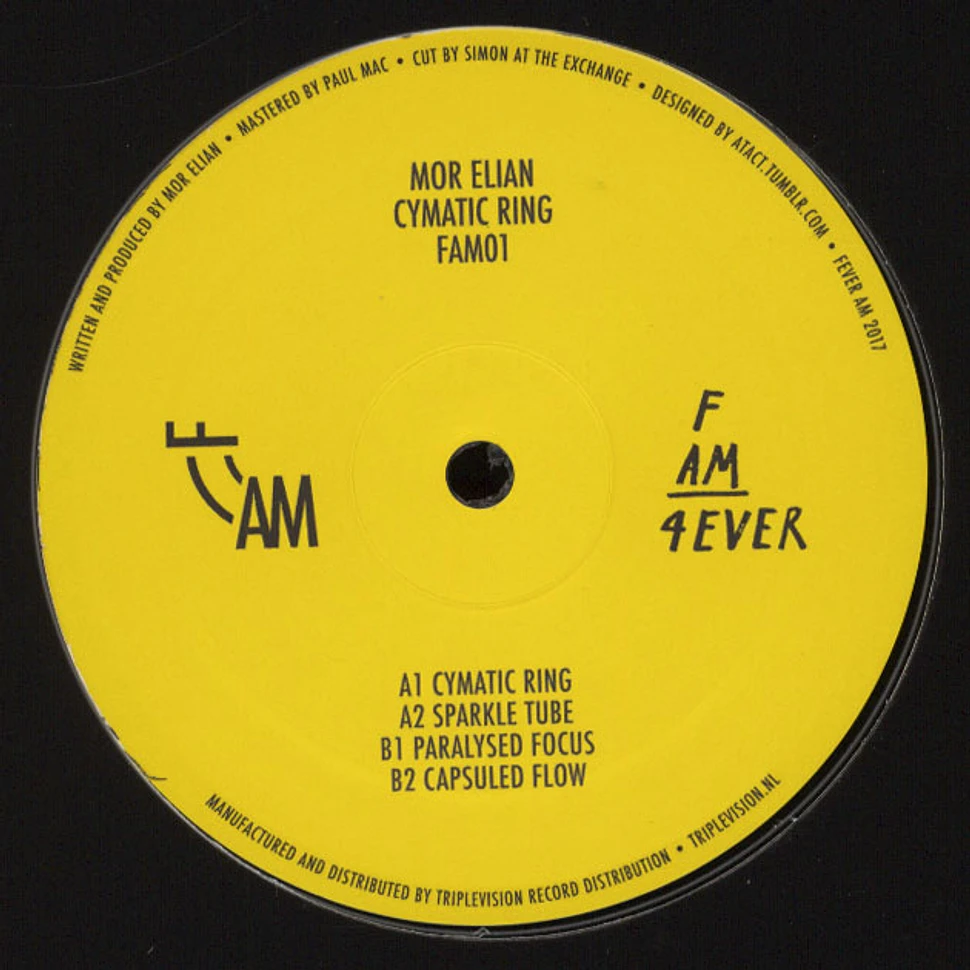 Mor Elian - Cymatic Ring EP
