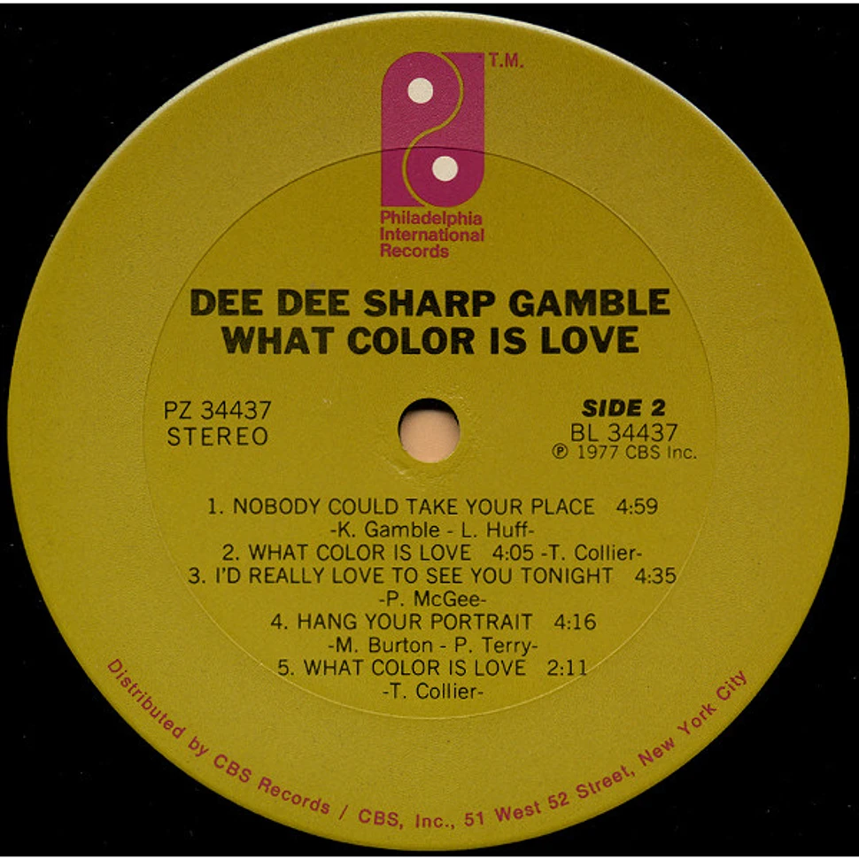 Dee Dee Sharp Gamble - What Color Is Love