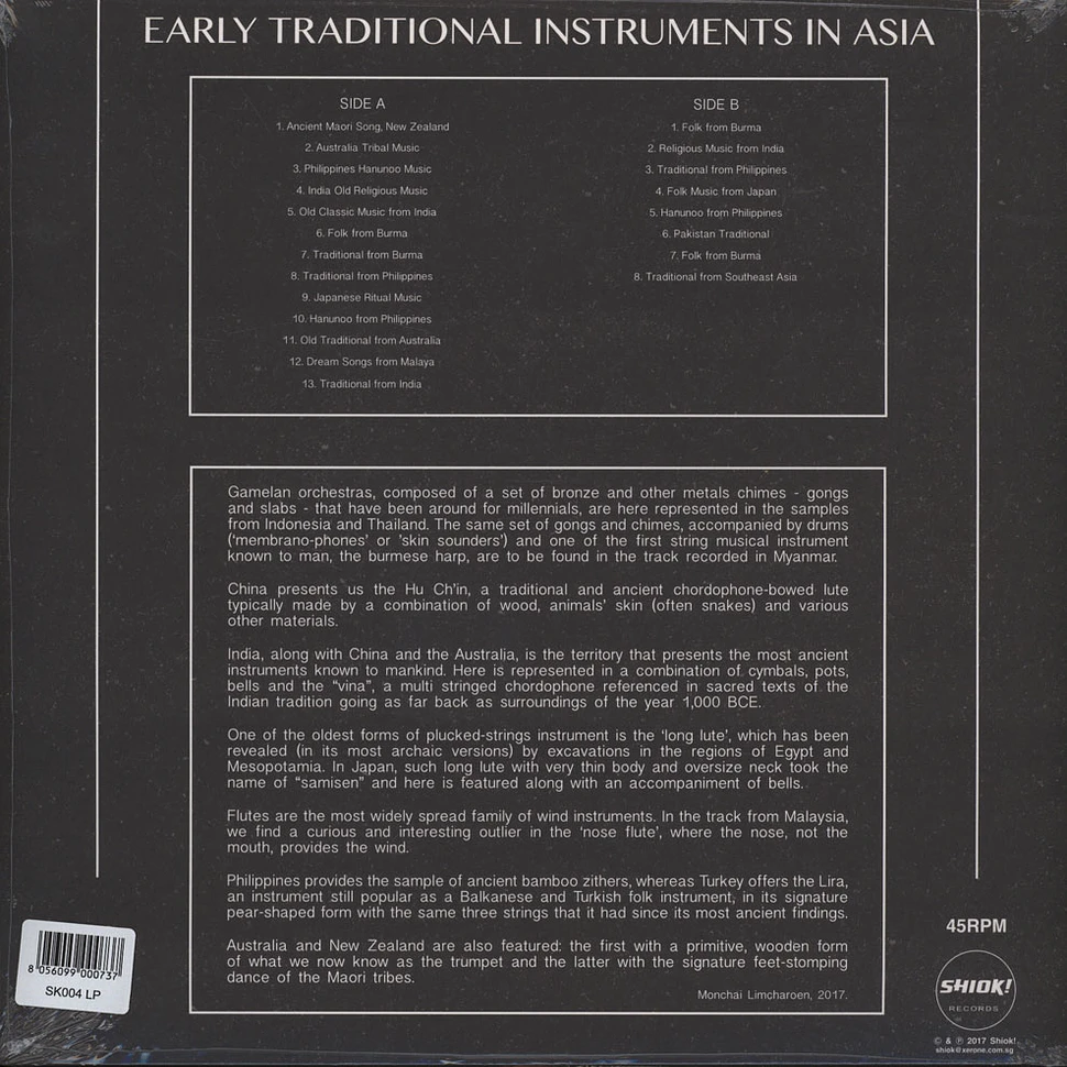 V.A. - Early Traditional Instruments In Asia