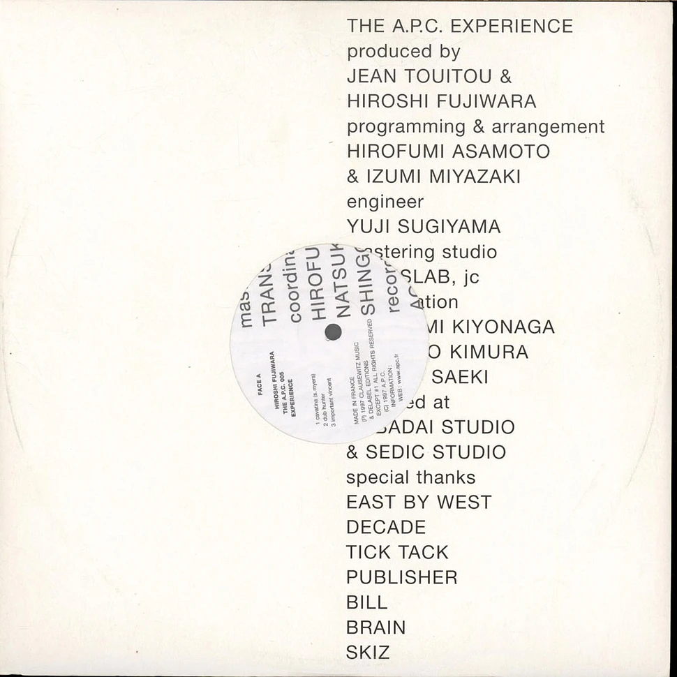 Hiroshi Fujiwara - The A.P.C. Experience