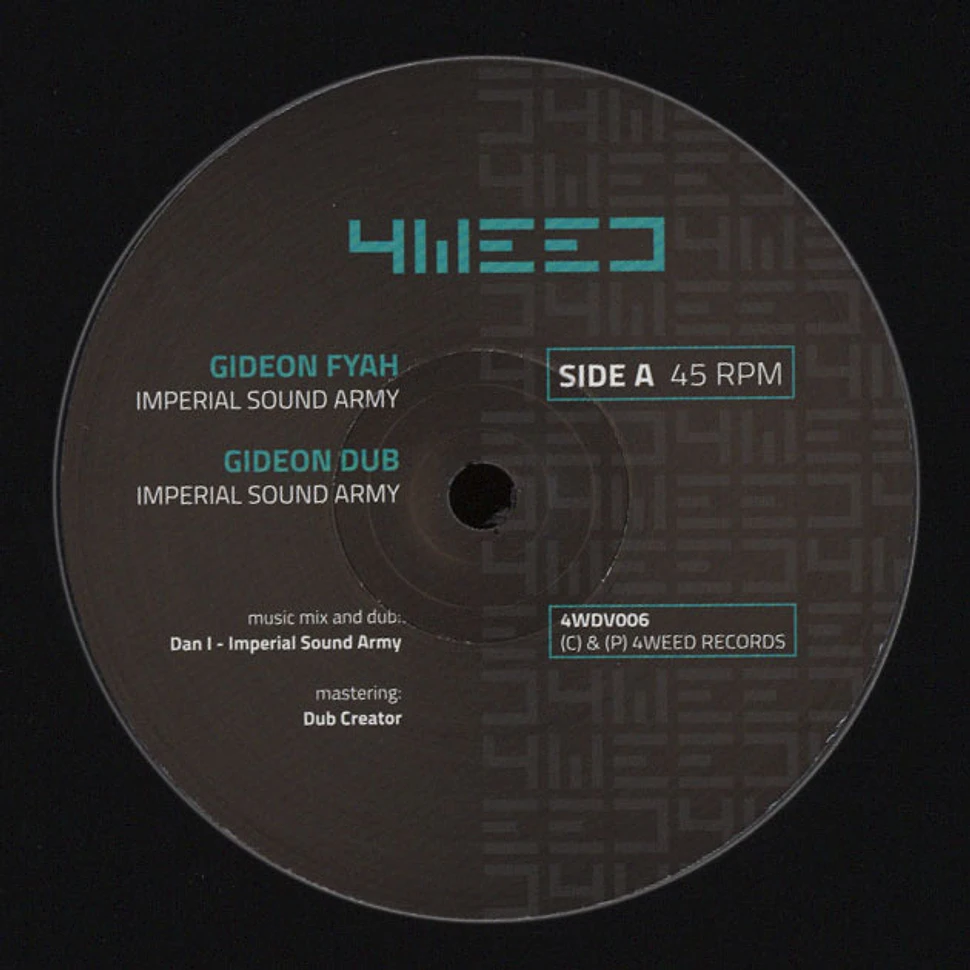 Elnd / Imperial Sound Army - Gideon Fyah /Hard Dreamy Dub