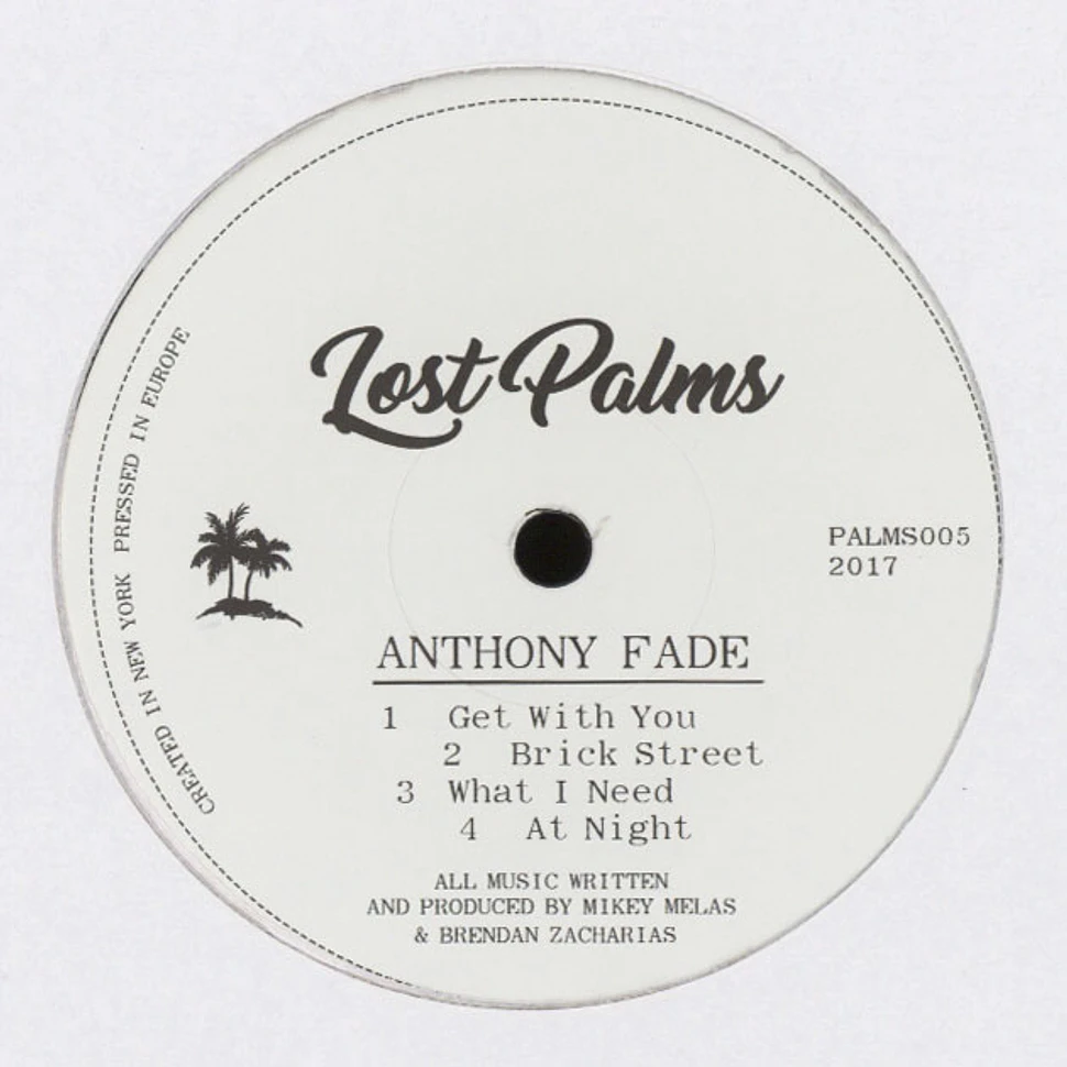 Anthony Fade - What I Need EP