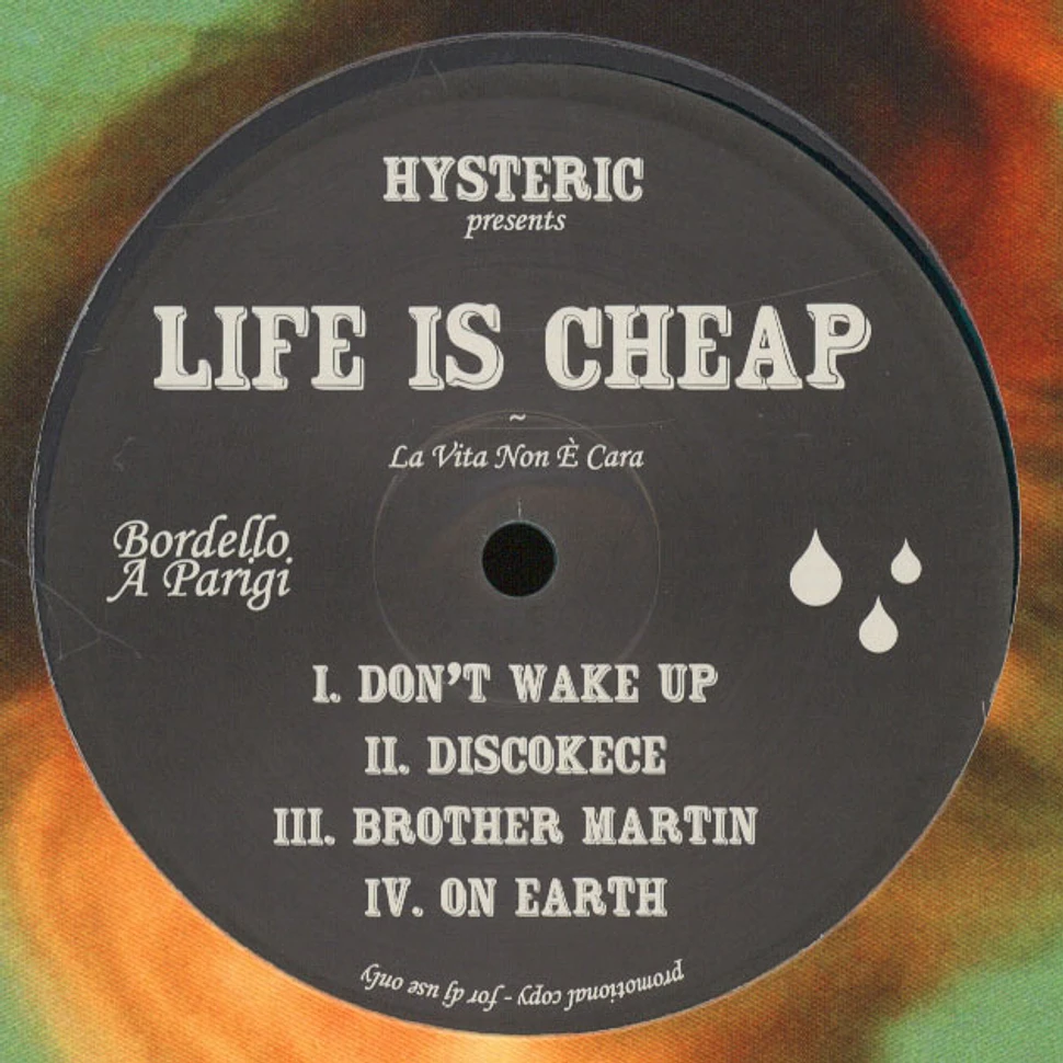 Hysteric - Life Is Cheap Green Vinyl Edition