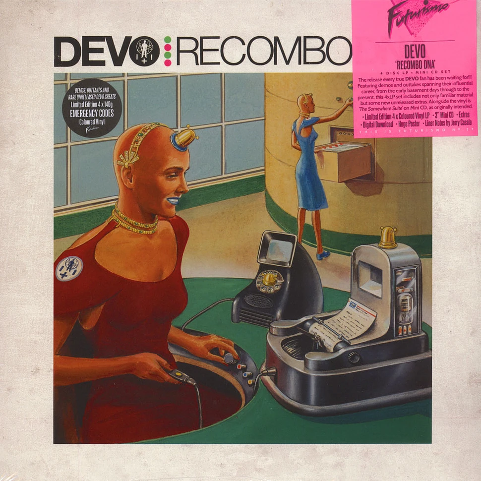 Devo - Recombo DANN / Emergency Codes Colored Vinyl Edition