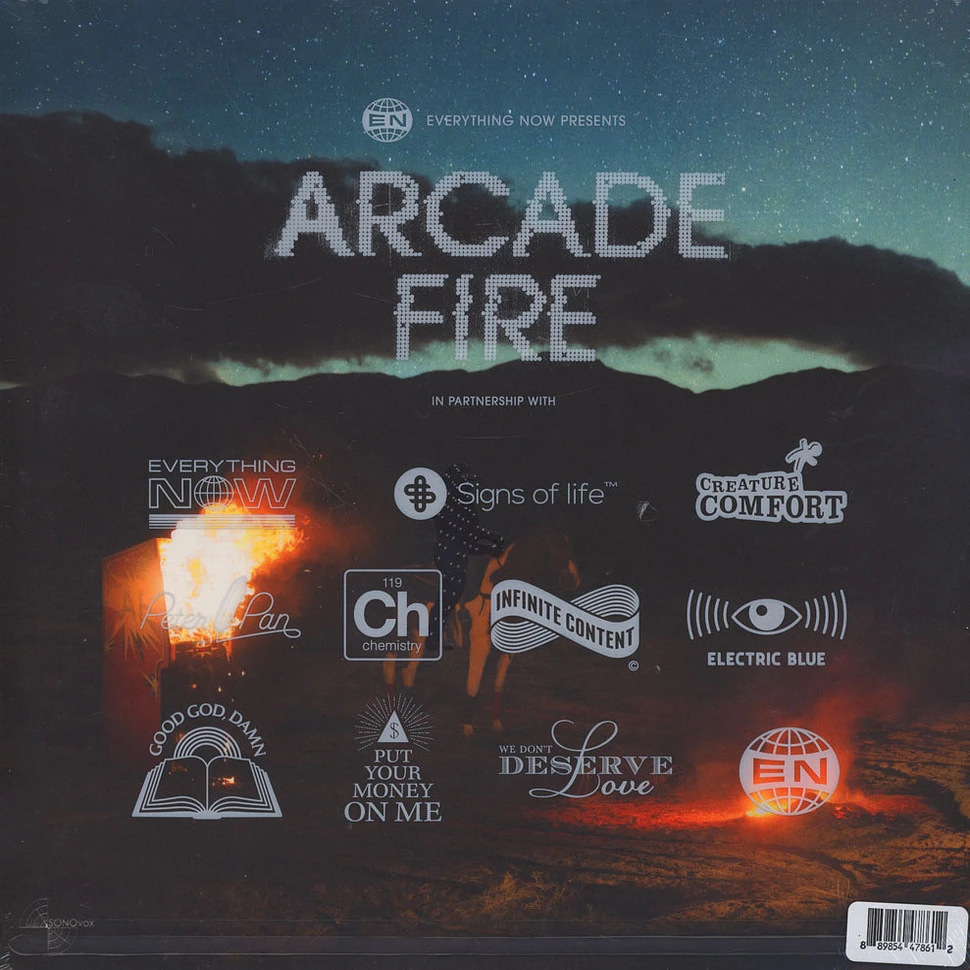 Arcade Fire - Everything Now (Night Version) Blue Vinyl Edition