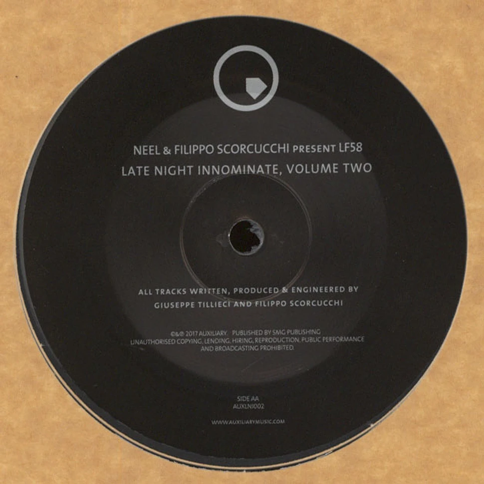Neel & Filippo Scorcucchi present LF58 - Late Night Innominate Volume 2