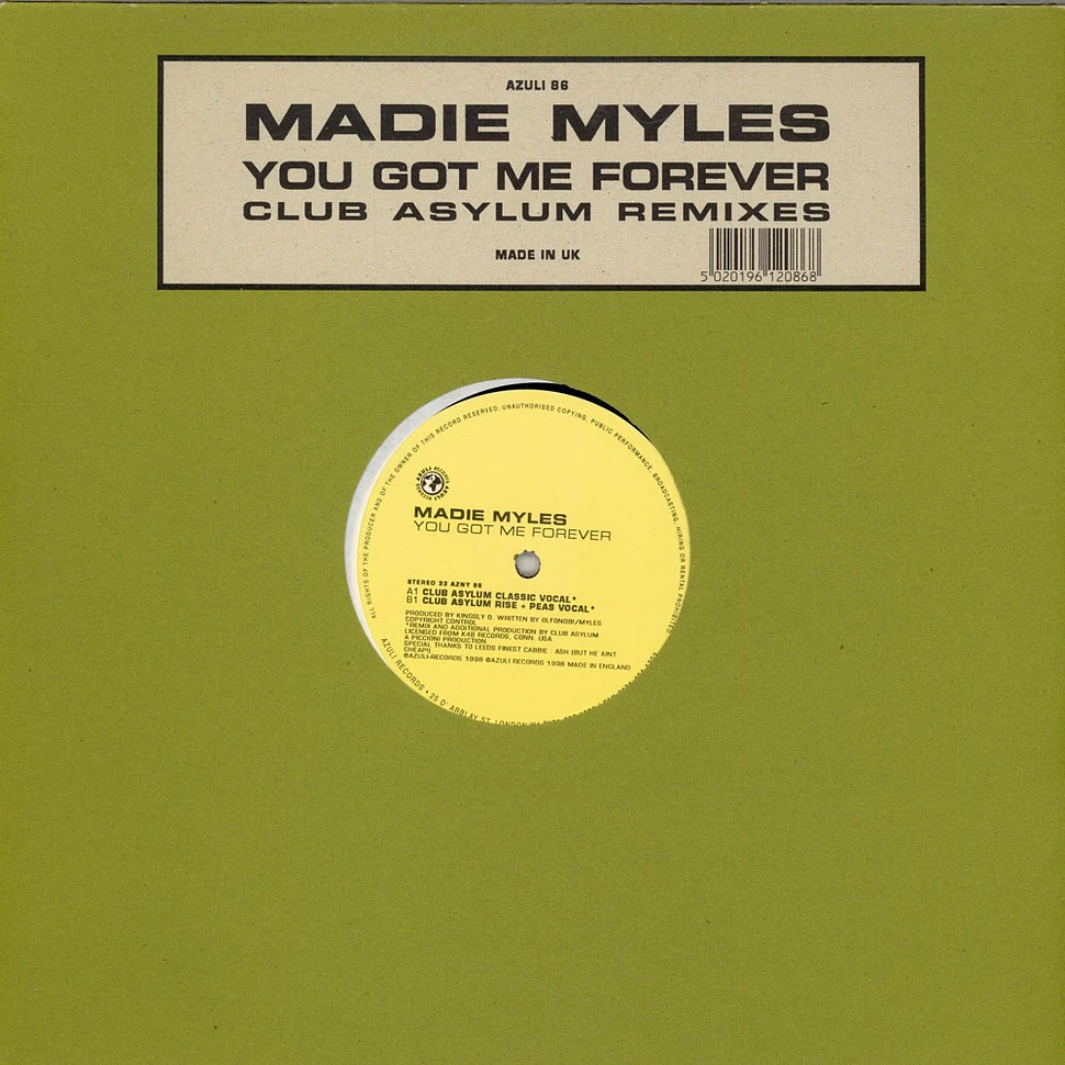 Maydie Myles - You Got Me Forever (Club Asylum Remixes)
