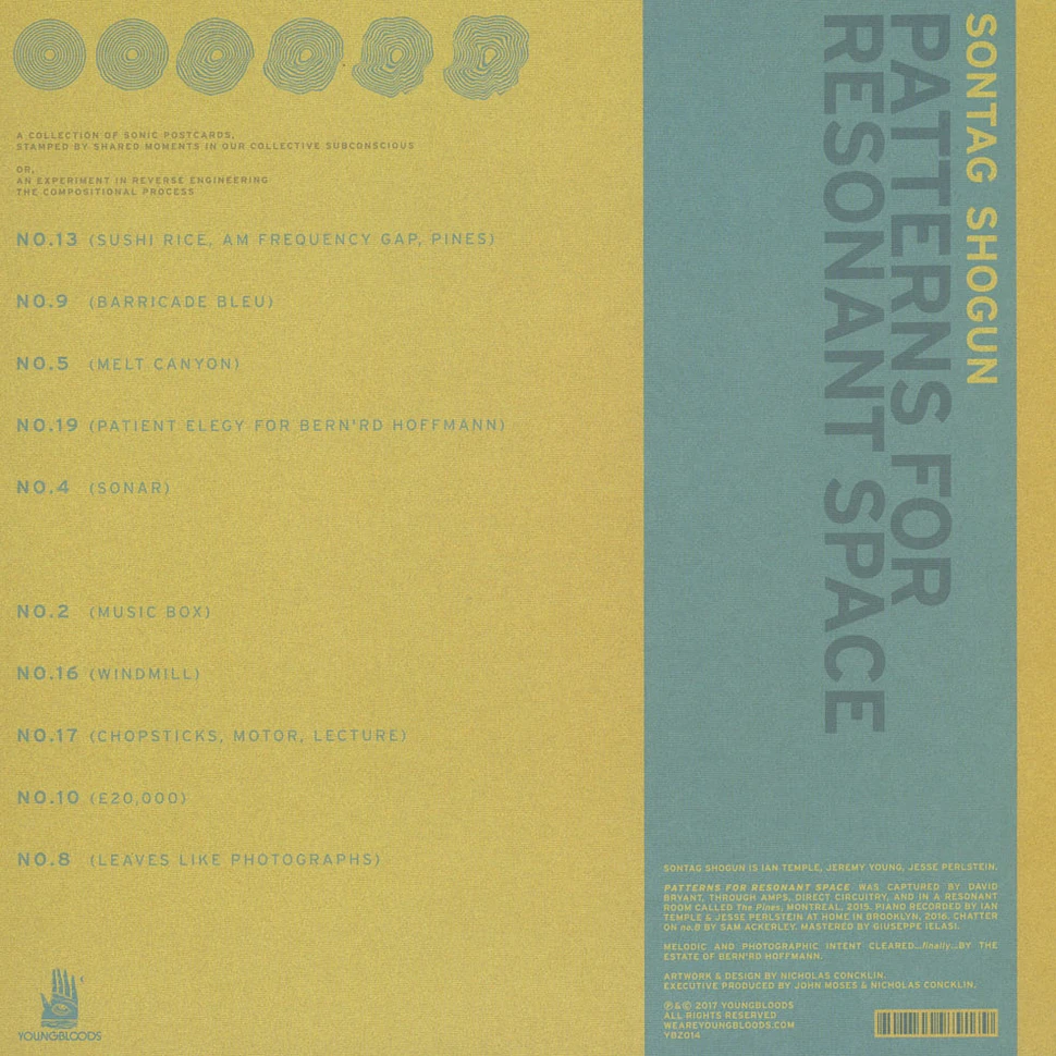 Sontag Shogun - Patterns For Resonant Space