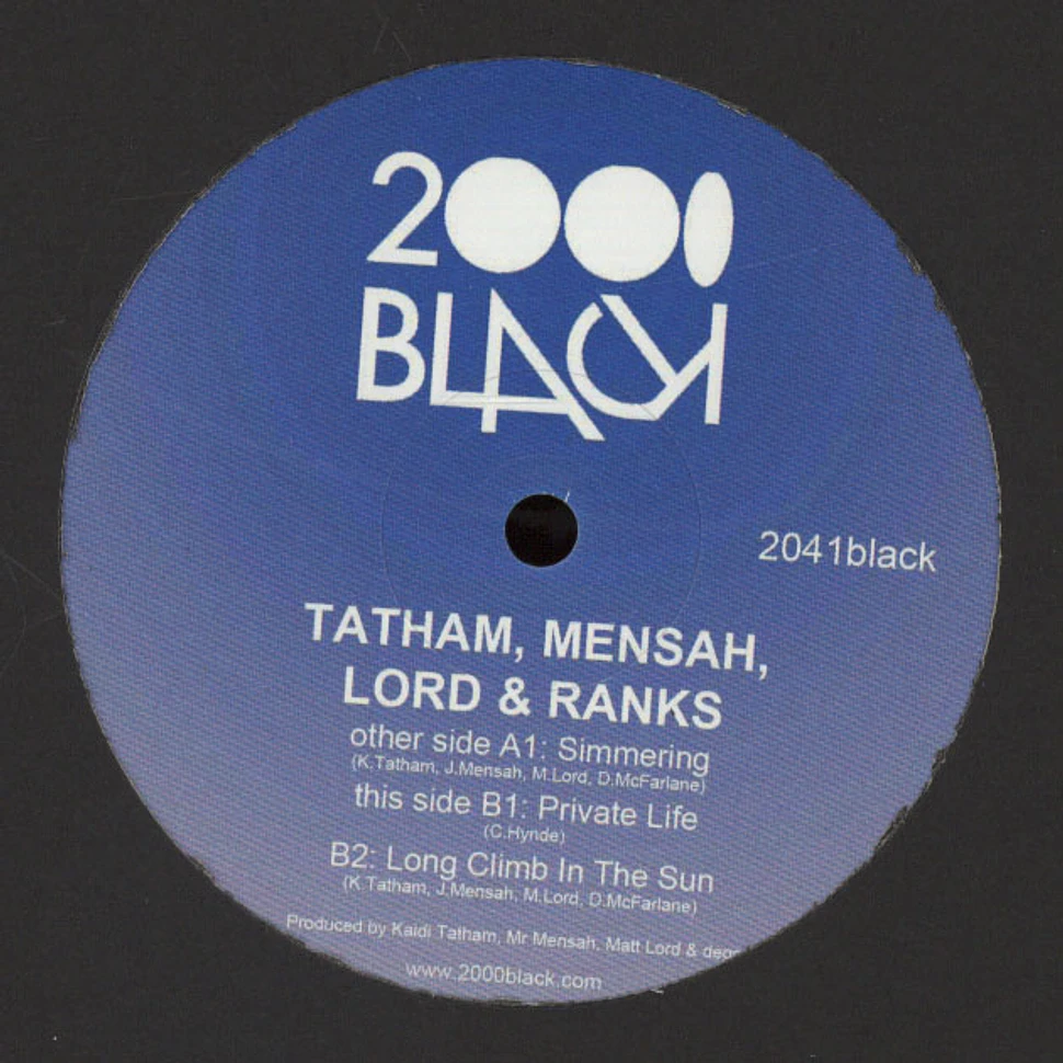 Tatham, Mensah, Lord & Ranks - Simmering