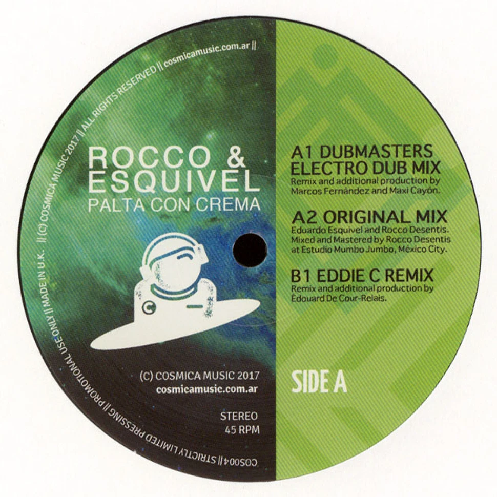 Rocco & Esquivel - Palta Con Crema Eddie C Remix