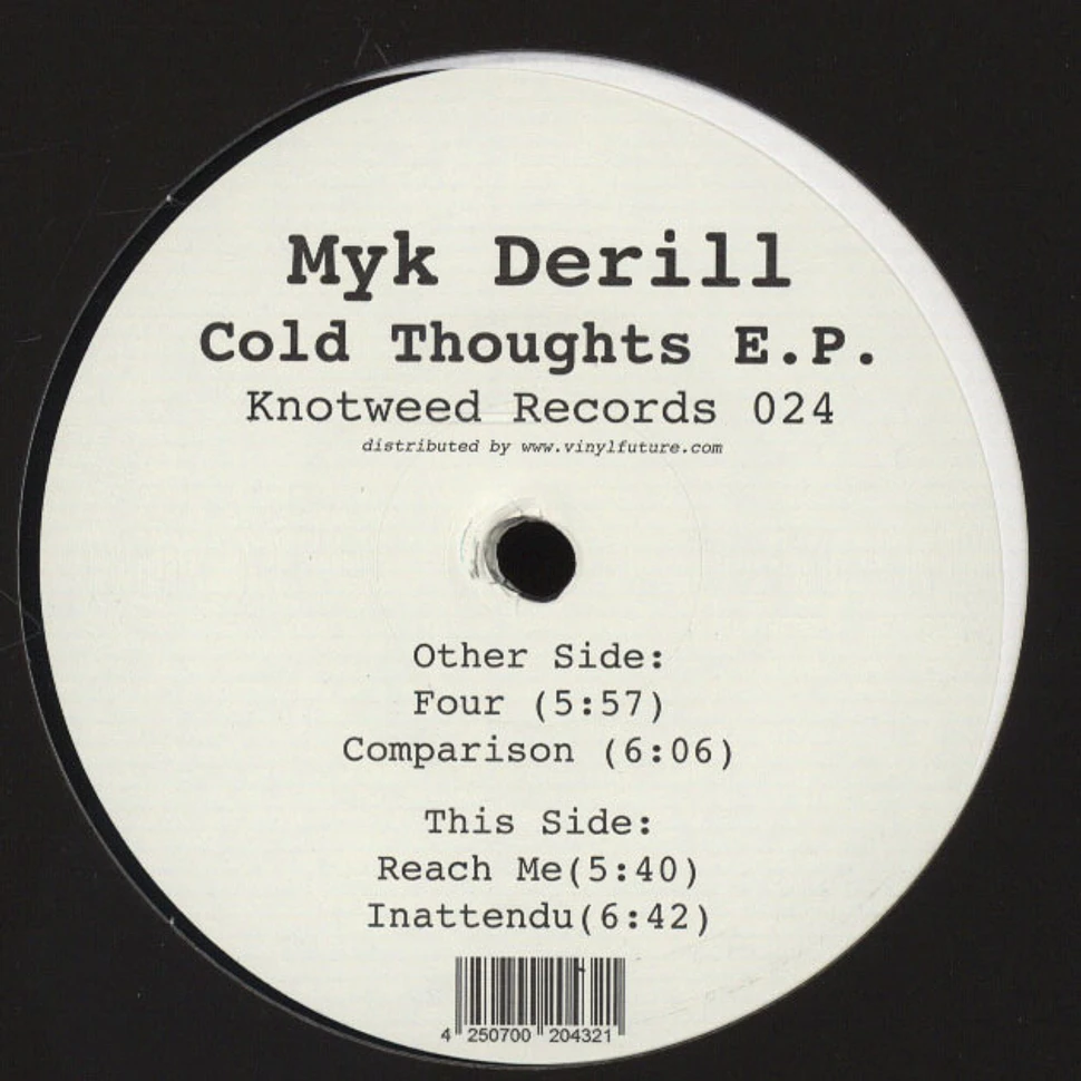 Myk Derill - Cold Thoughts EP