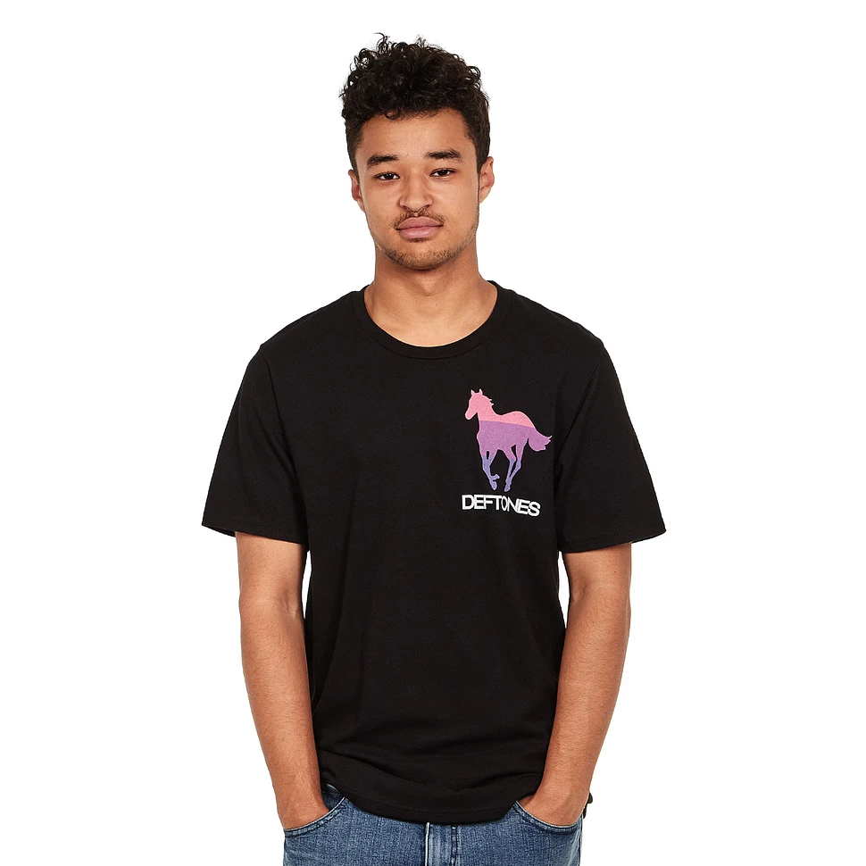Deftones - Pocket Pink Stripe Pony T-Shirt