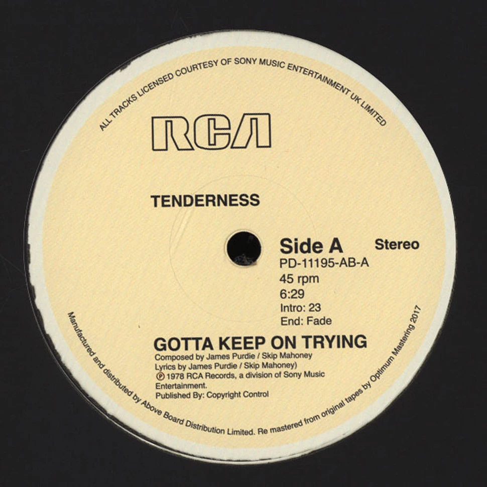 Tenderness - Keep On Trying