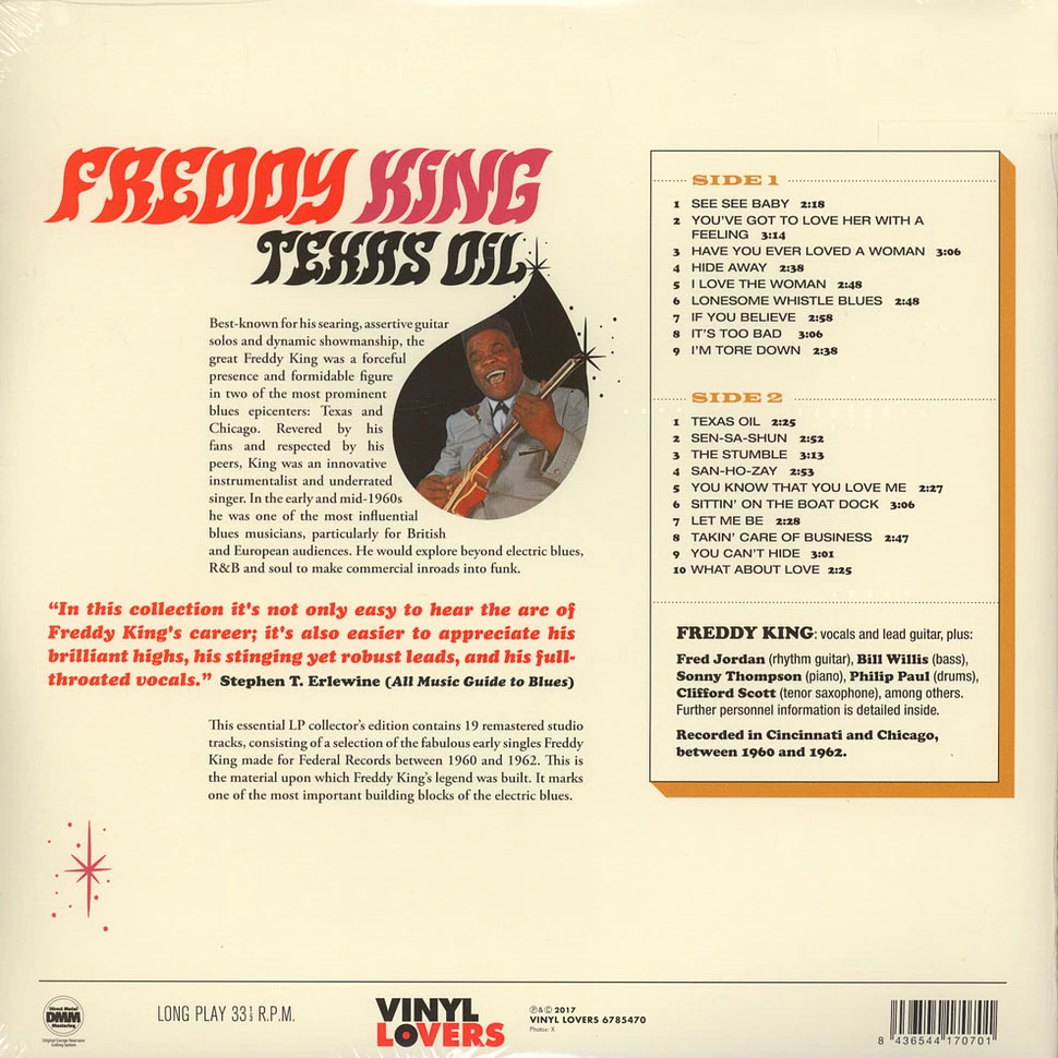 Freddy King - Texas Oil - Federal Recordings 1960-1962