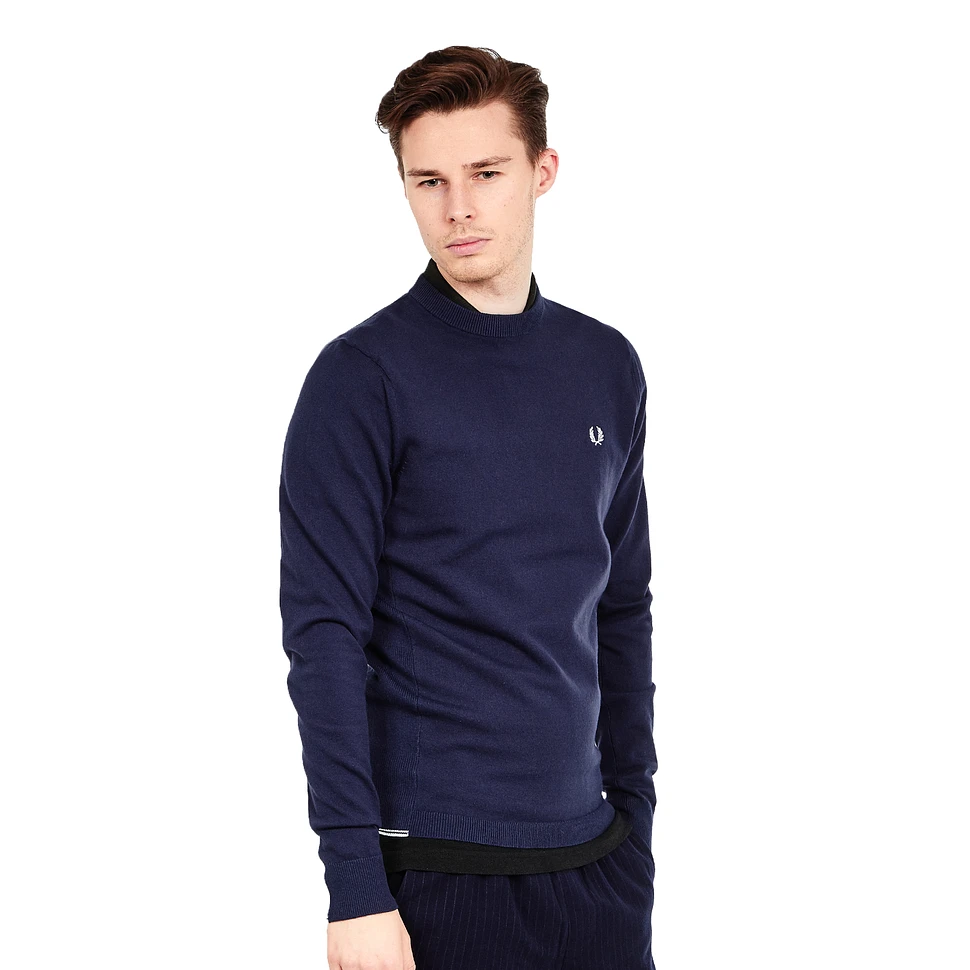 Fred Perry - Twin Tipped Crew Neck Jumper