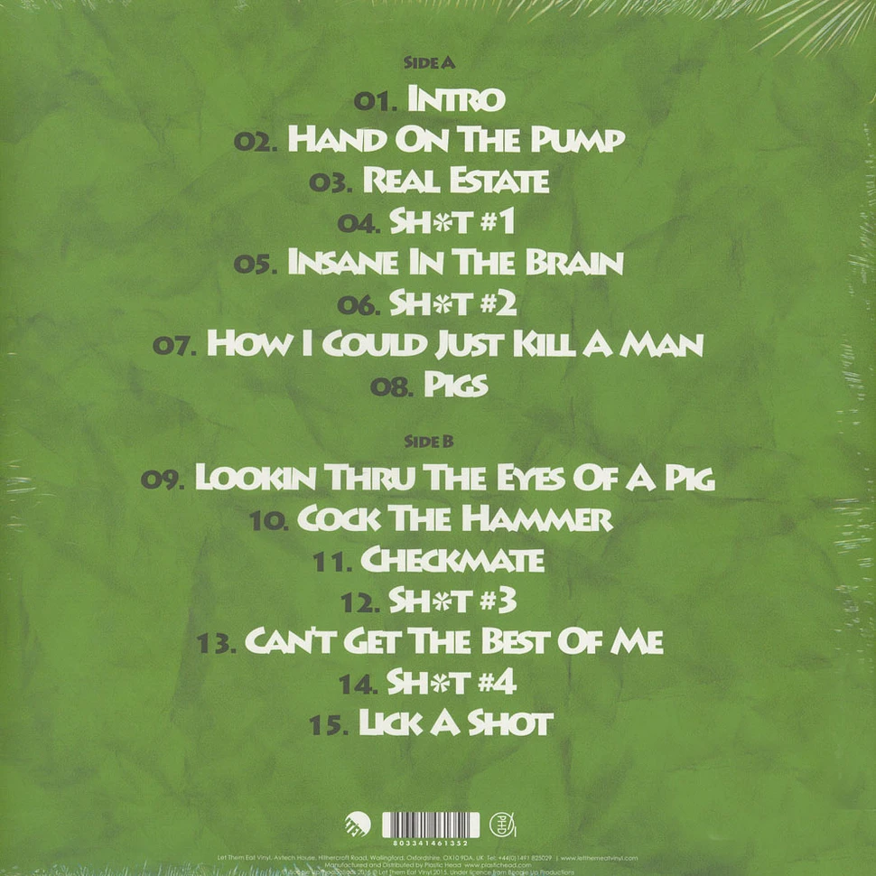 Cypress Hill - Live In Amsterdam Black Vinyl Edition