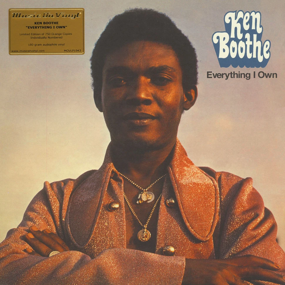Ken Boothe - Everything I Own Colored Vinyl Edition