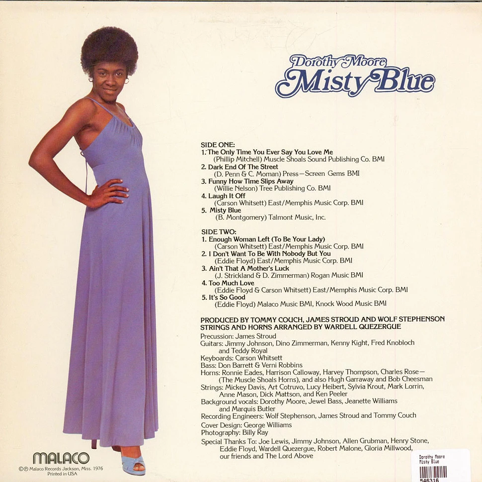 Dorothy Moore - Misty Blue