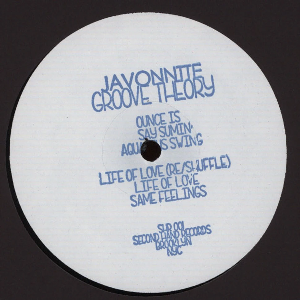 Javonntte - Groove Theory
