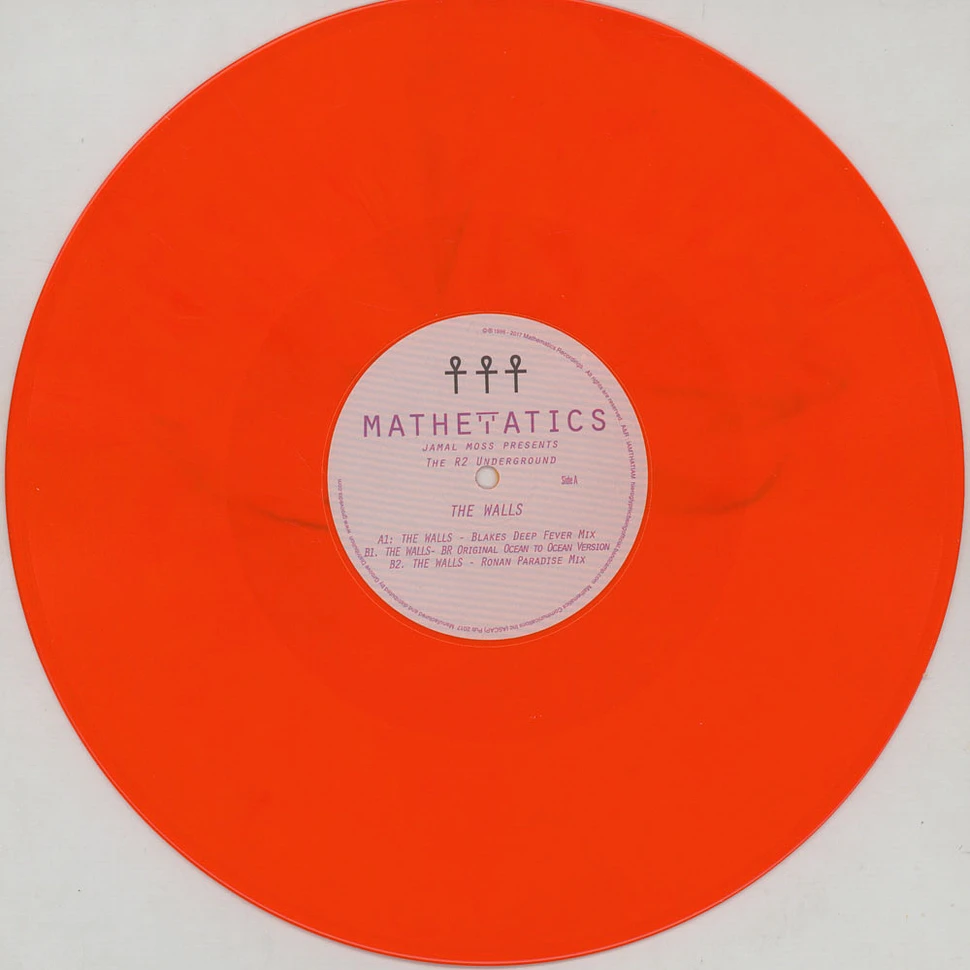Jamal Moss & R2 Underground - The Walls Orange Vinyl Edition