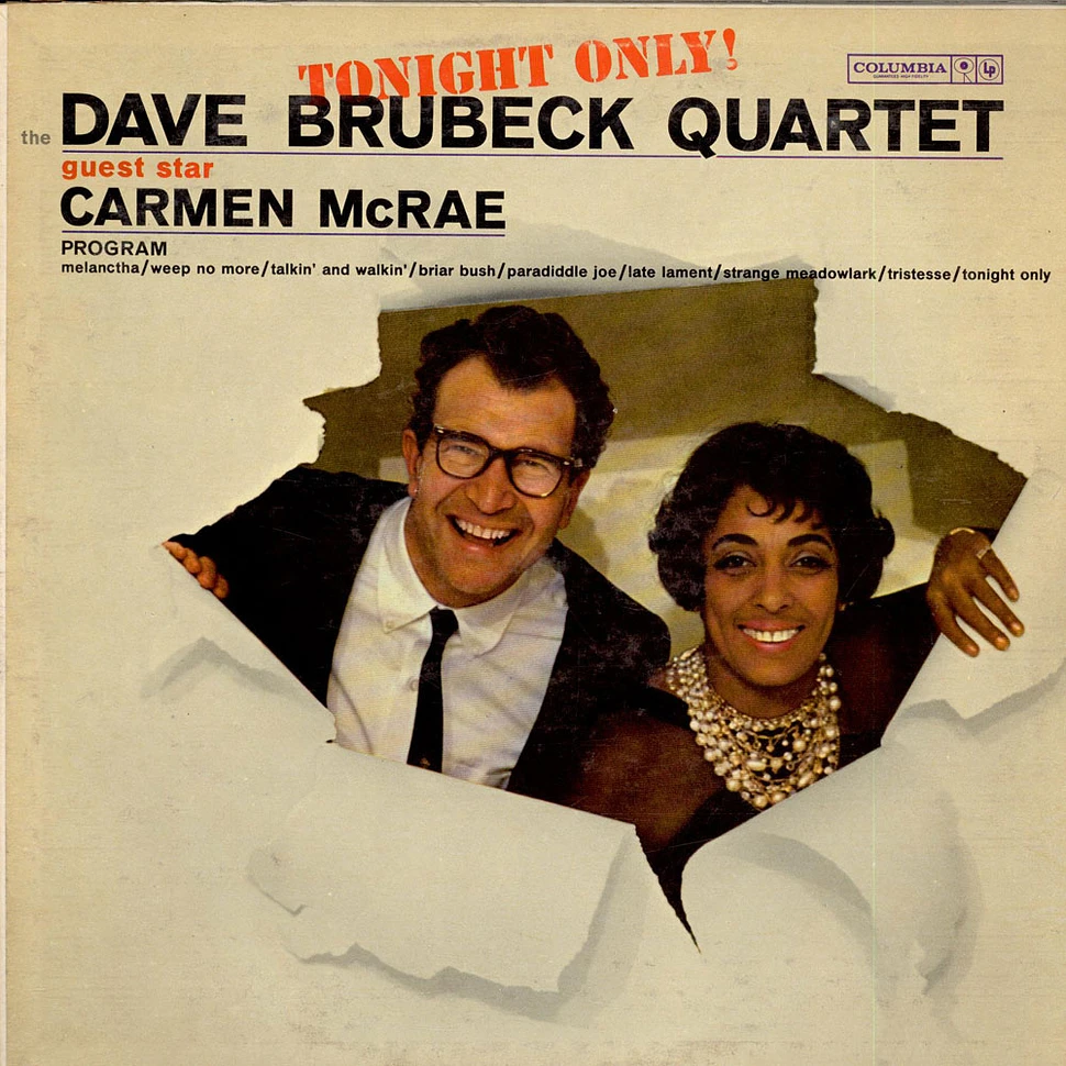 The Dave Brubeck Quartet - Tonight Only! feat. Carmen McRae