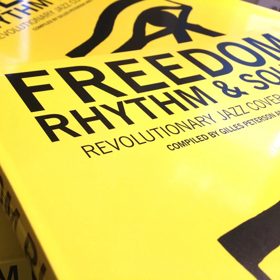 Gilles Peterson & Stuart Baker - Freedom, Rhythm & Sound - Revolutionary Jazz Cover Art 1965-83 Paperback Edition