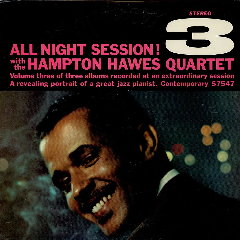 Hampton Hawes Quartet - All Night Session, Vol. 3