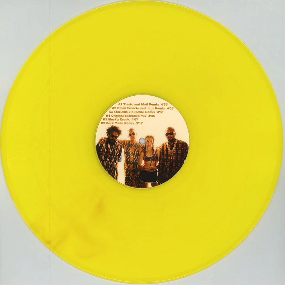Major Lazer - Lean On Yellow Vinyl Edition