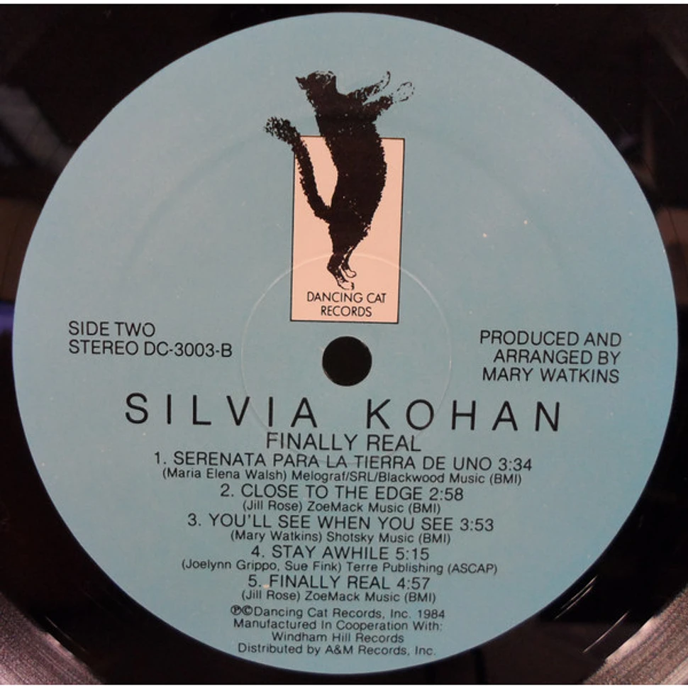 Silvia Kohan - Finally Real