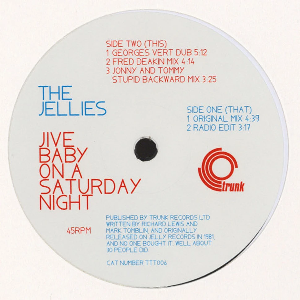 The Jellies - Jive Baby On A Saturday Night