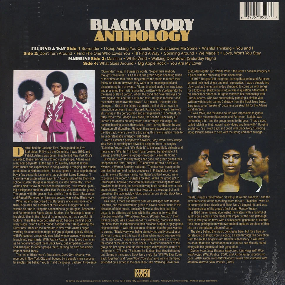 Black Ivory - Anthology