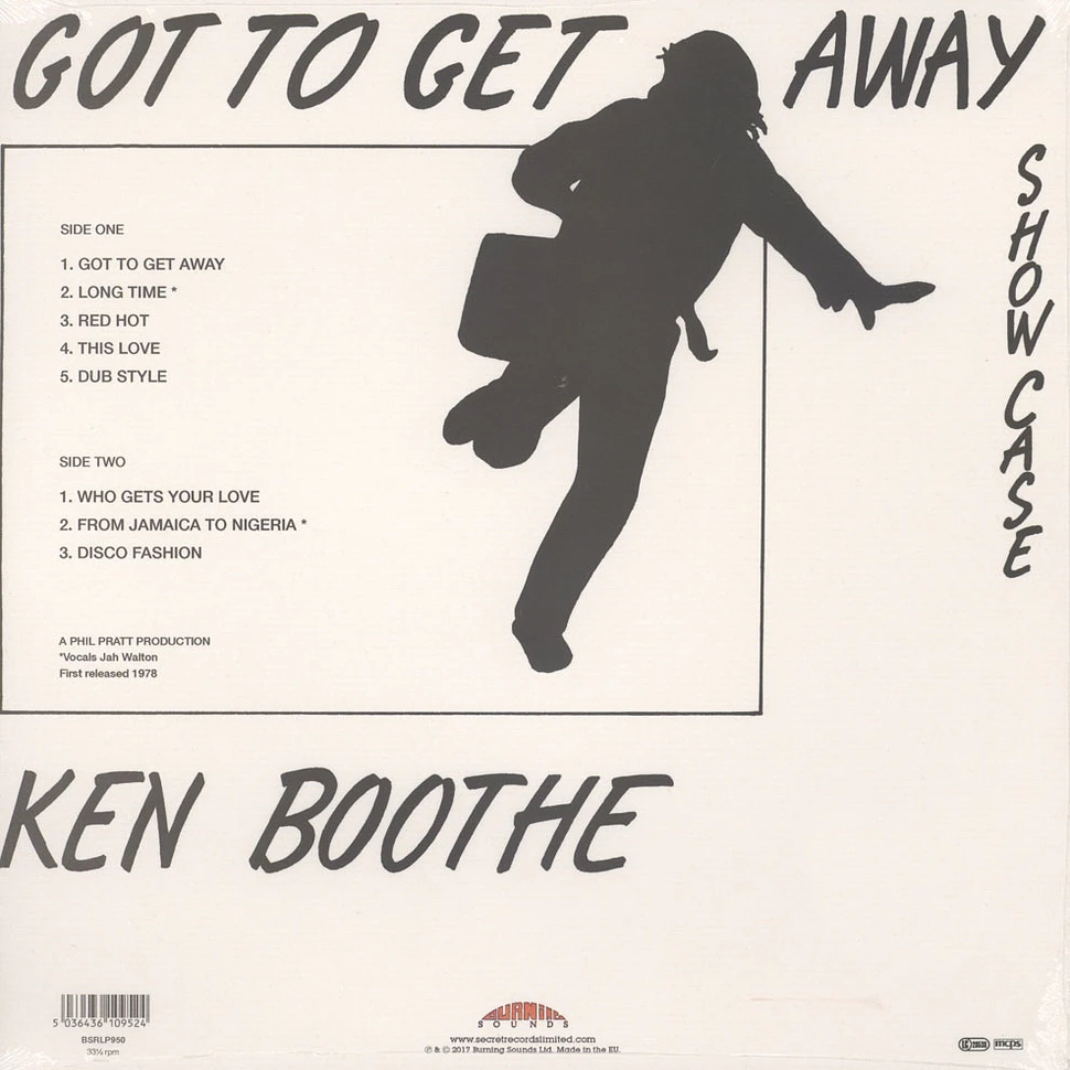 Ken Boothe - Got To Get Away