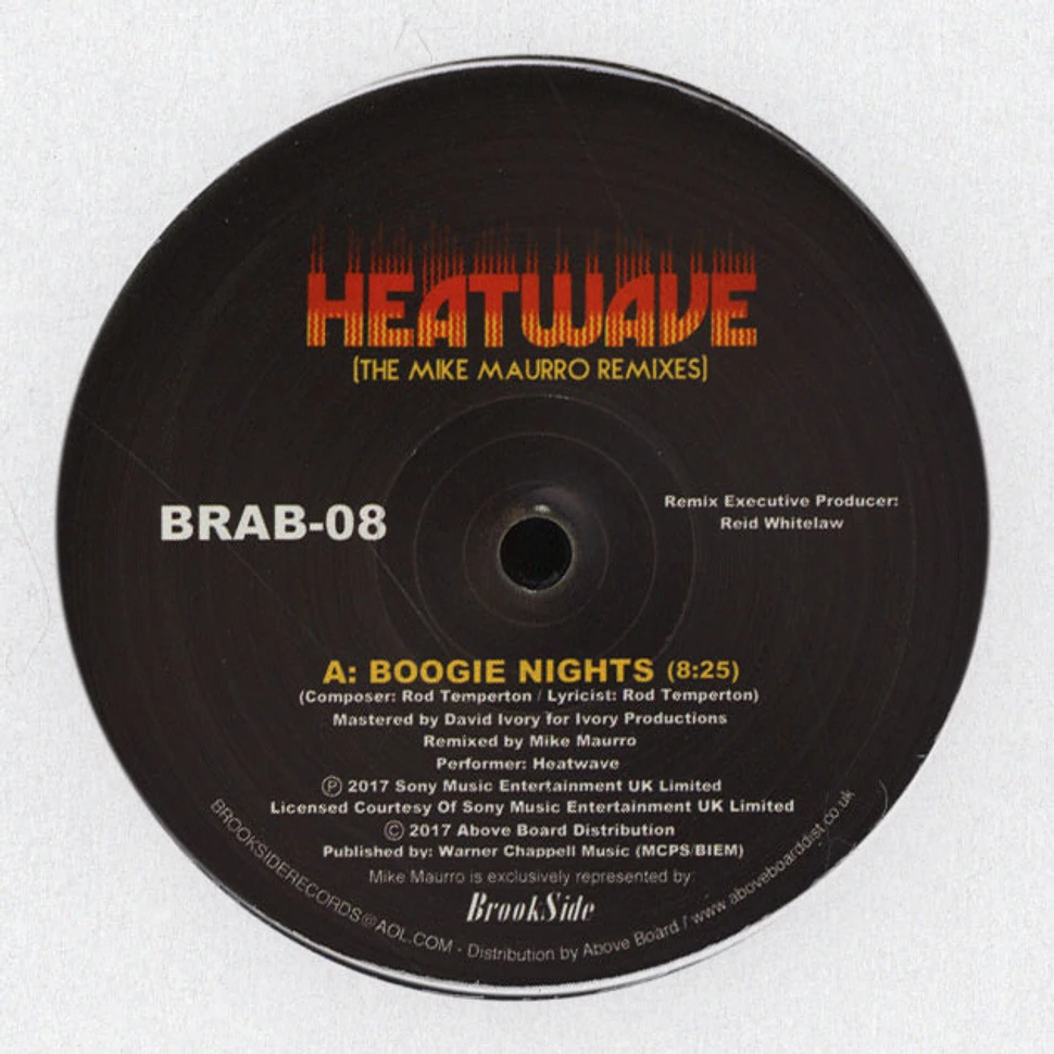 Heatwave - The Mike Maurro Remixes Volume 1