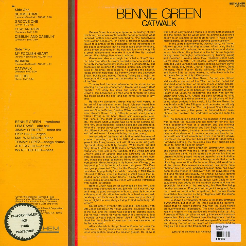 Bennie Green - Catwalk