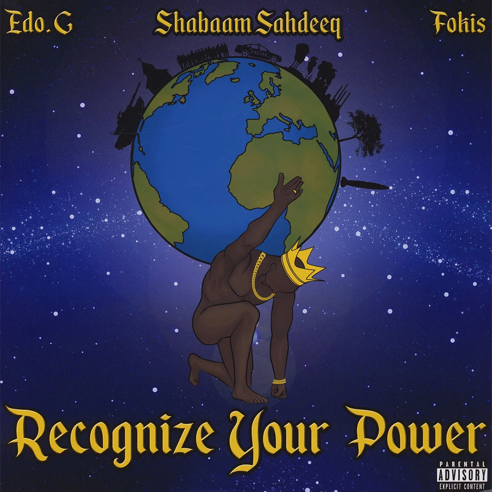 Edo.G, Shabaam Sahdeeq & Fokis - Recognize Your Power EP Colored Vinyl Edition