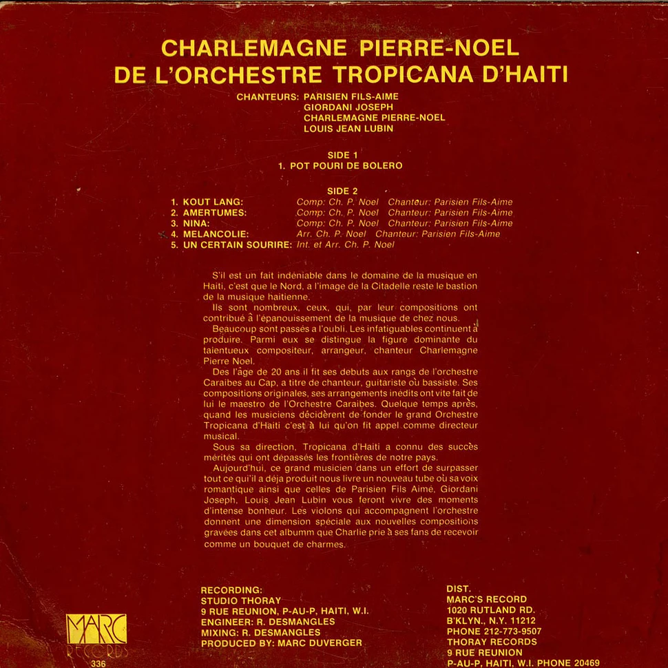 Charlemagne Pierre-Noël - Doux Souvenirs