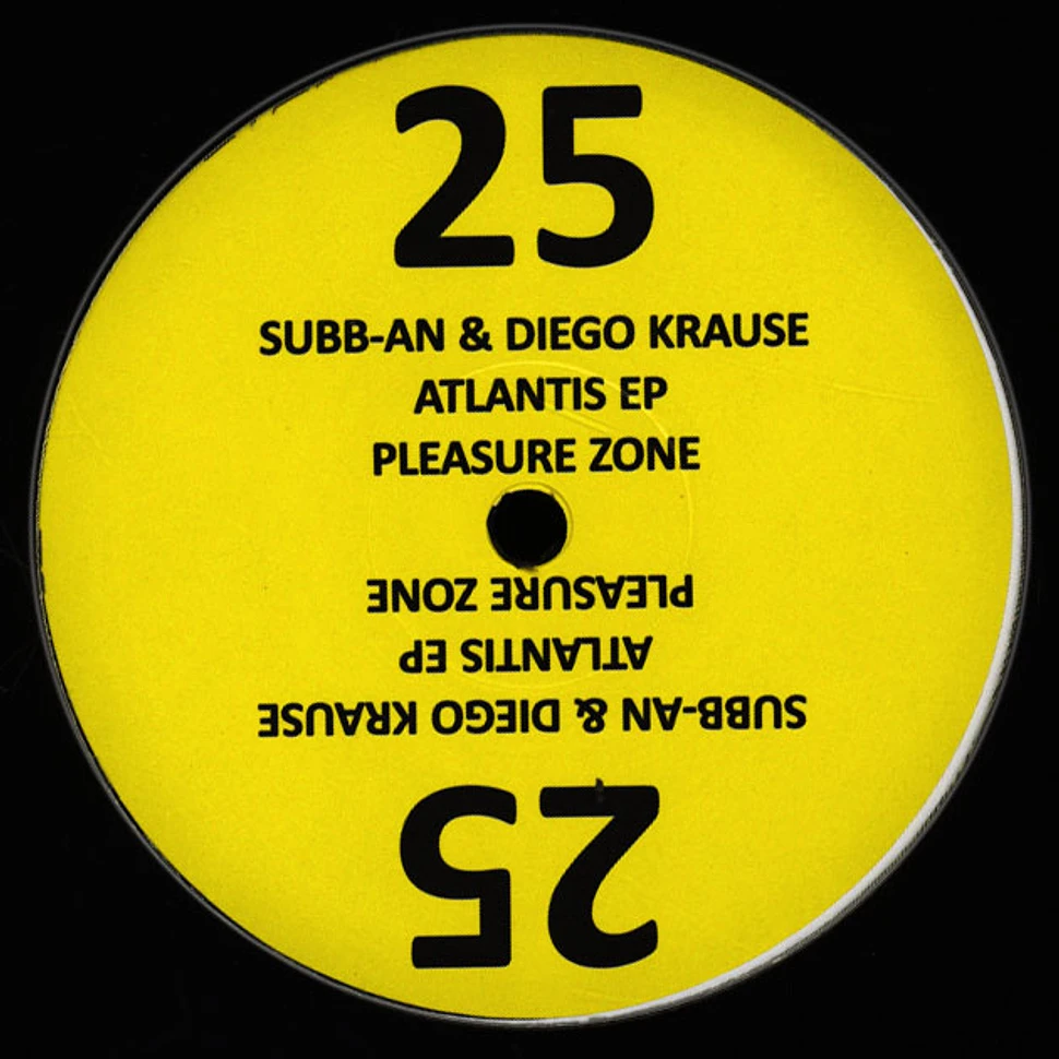 Subb-an & Diego Krause - Atlantis EP