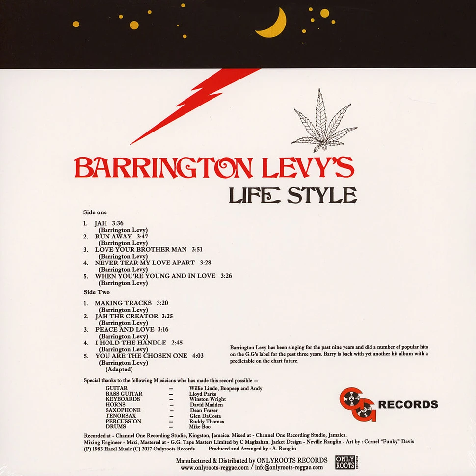 Barrington Levy - Life Style