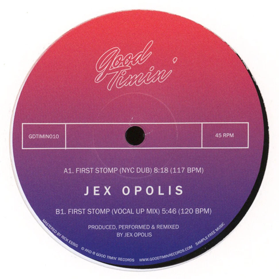 Jex Opolis - First Stomp Remixes