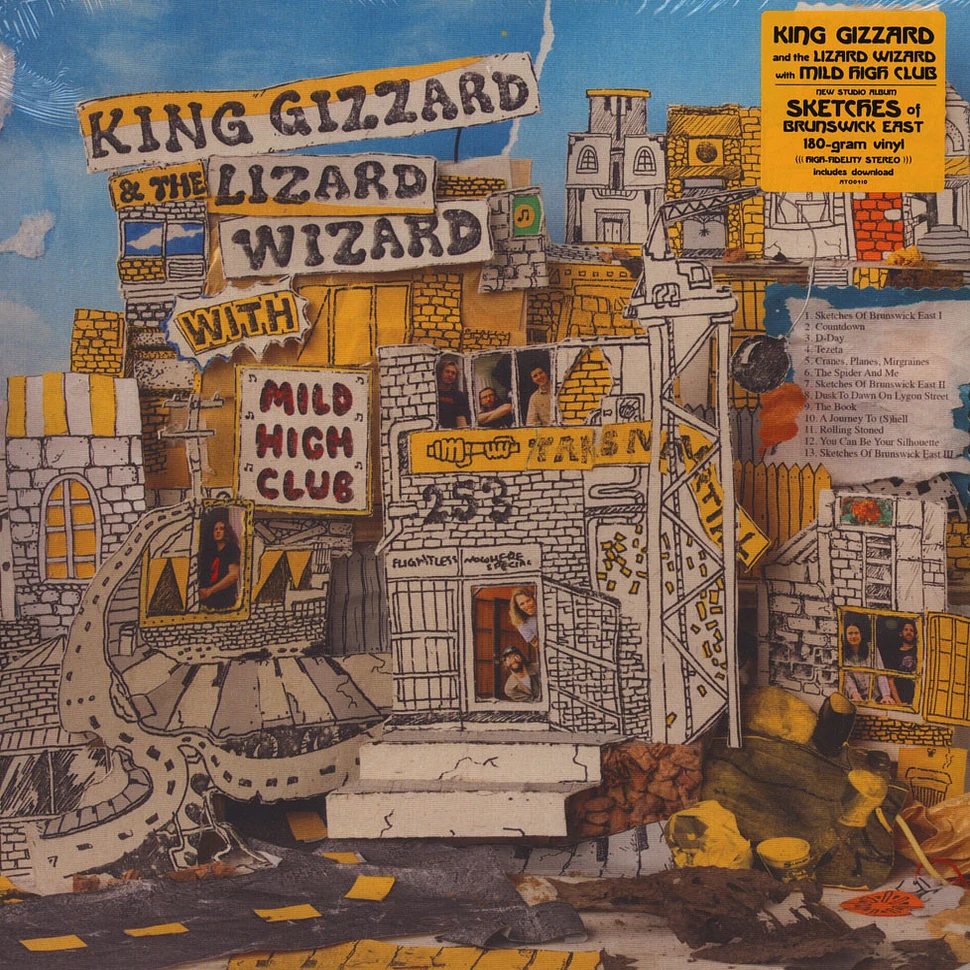 King Gizzard & The Lizard Wizard x Mild High Club - Sketches Of Brunswick East
