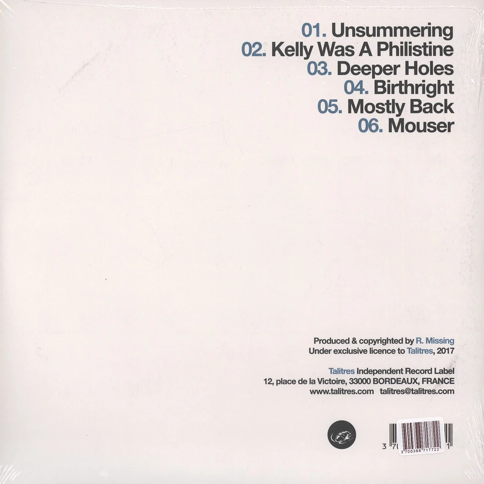 R.Missing - Unsummering White Vinyl Edition