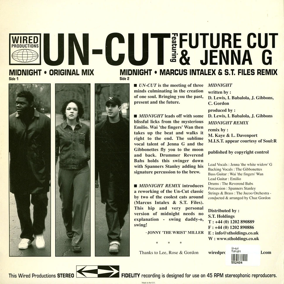 Un-cut Featuring Future Cut & Jenna Gibbons - Midnight
