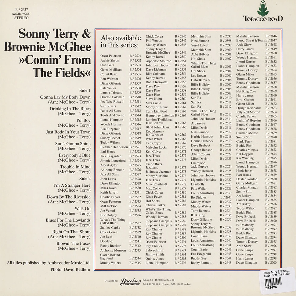 Sonny Terry & Brownie McGhee - Comin' From The Fields