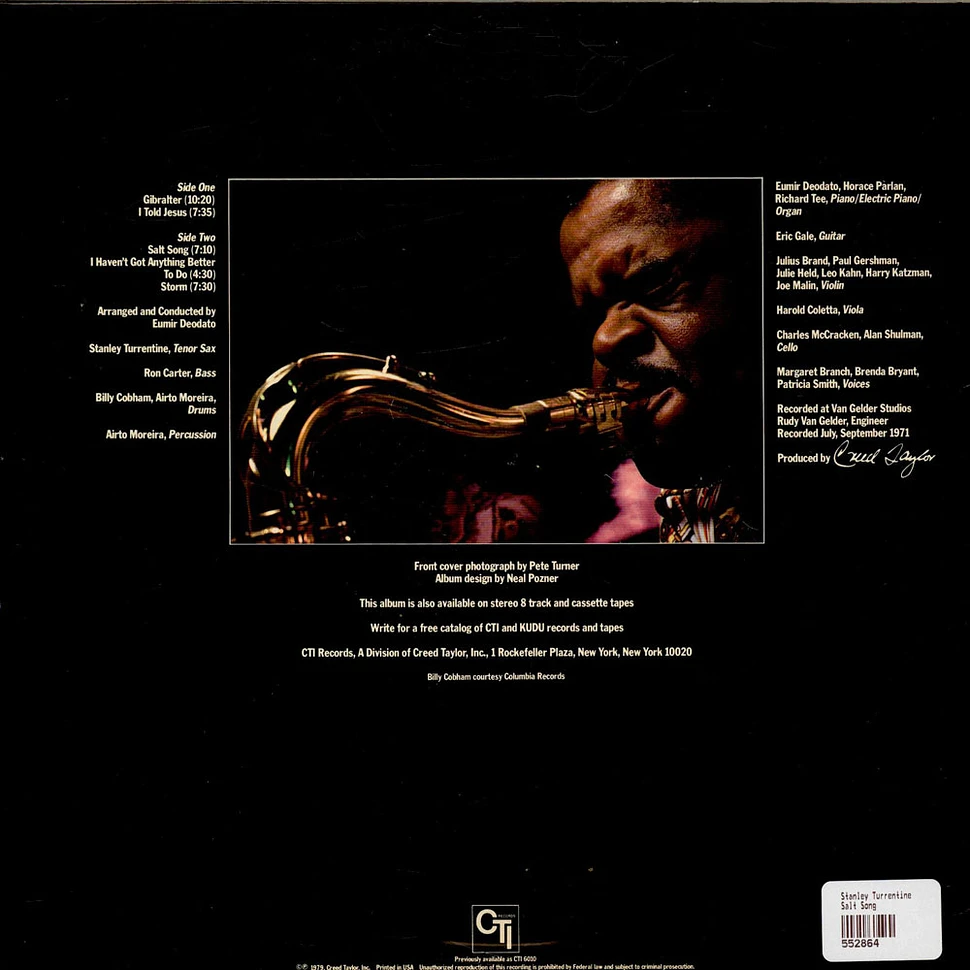 Stanley Turrentine - Salt Song