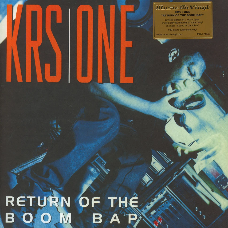 Krs One - Return Of The Boom Bap Colored Vinyl Edition