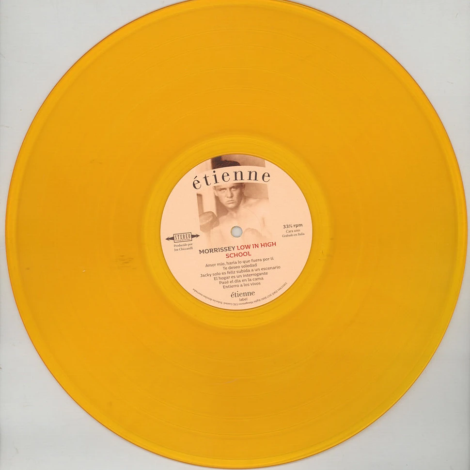 Morrissey - Low In High School Spanish Version Transparent Orange Edition